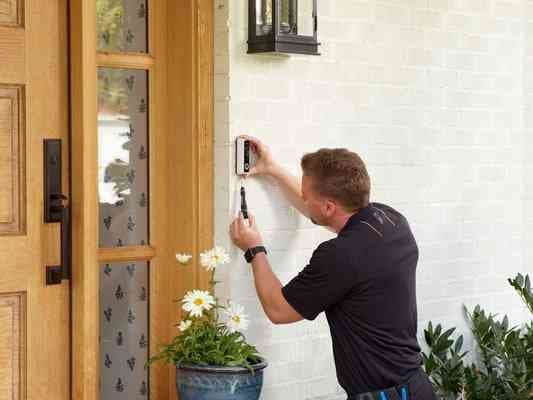 Vivint doorbell camera installation