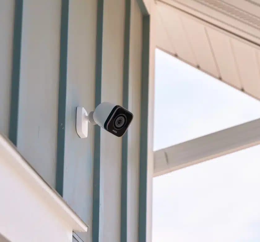Vivint Outdoor Security Camera Pro installed on home