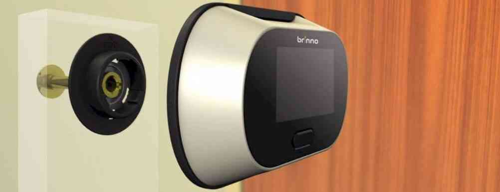 Peephole discount security camera